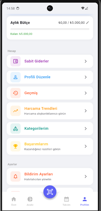 FişMatik: Bütçe Takibi Screenshot 3