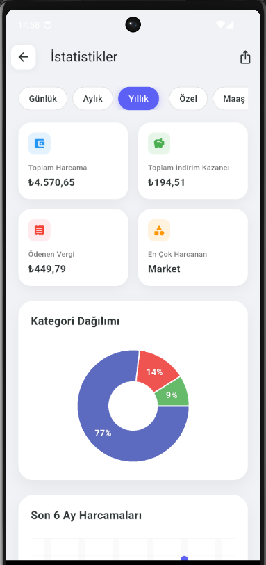 FişMatik: Bütçe Takibi Screenshot 4