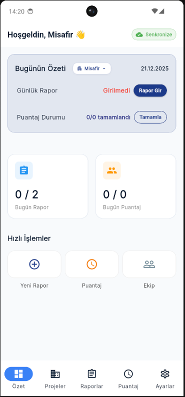 PuantajX Screenshot 1